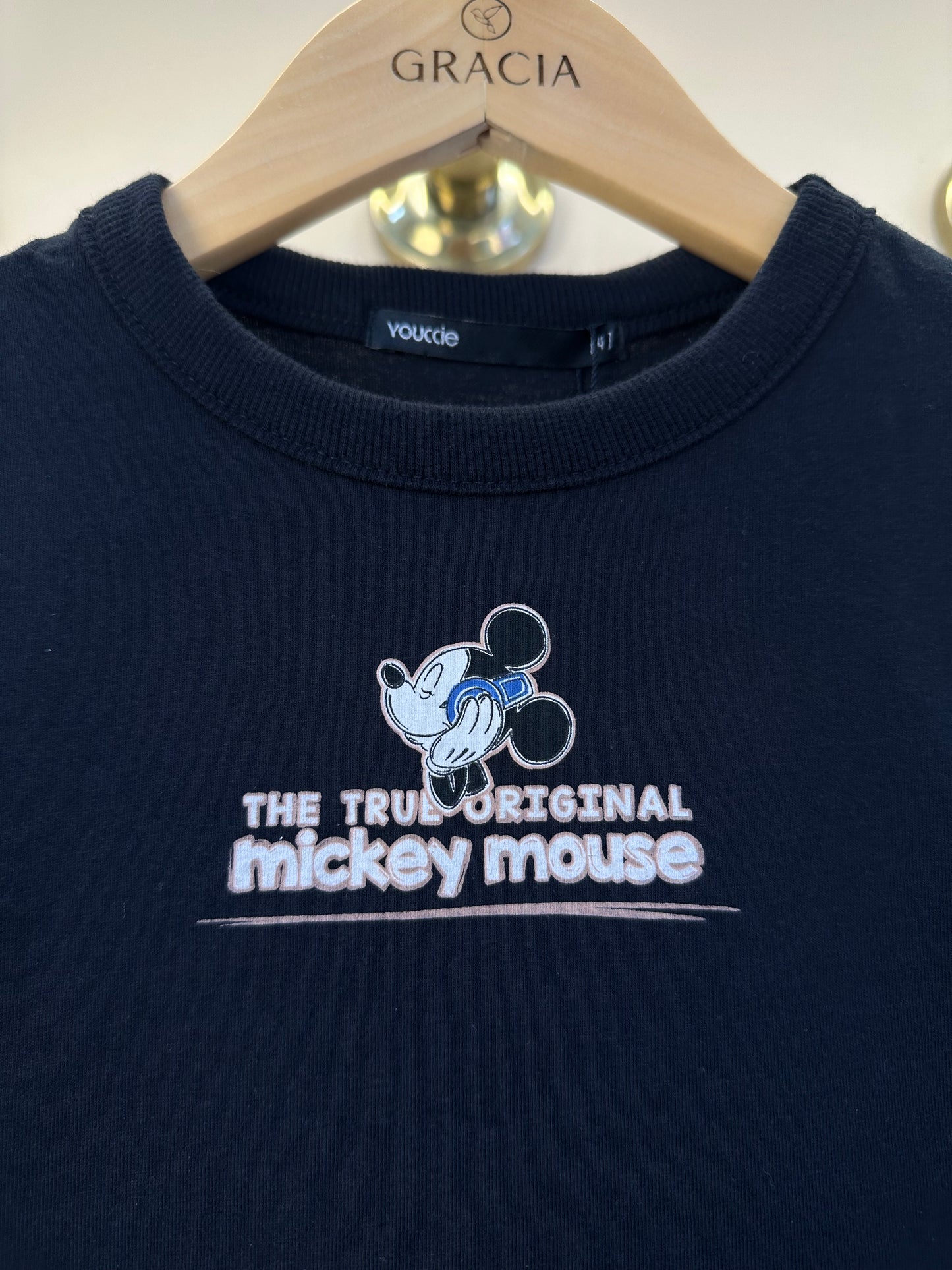 Conjunto Infantil T - Shirt Disney Mickey Mouse e Bermuda - Youccie
