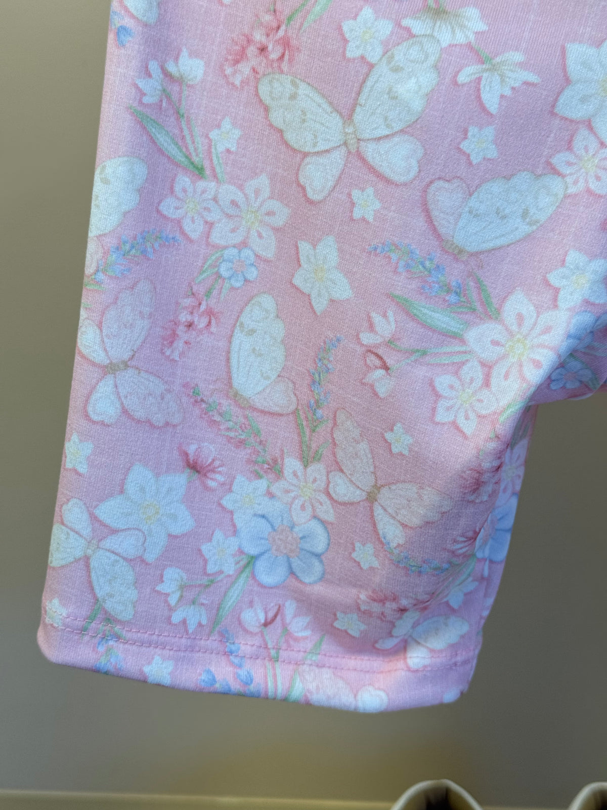 Conjunto Infantil Blusa Princesa  e Shorts Bike Rosa - Infanti