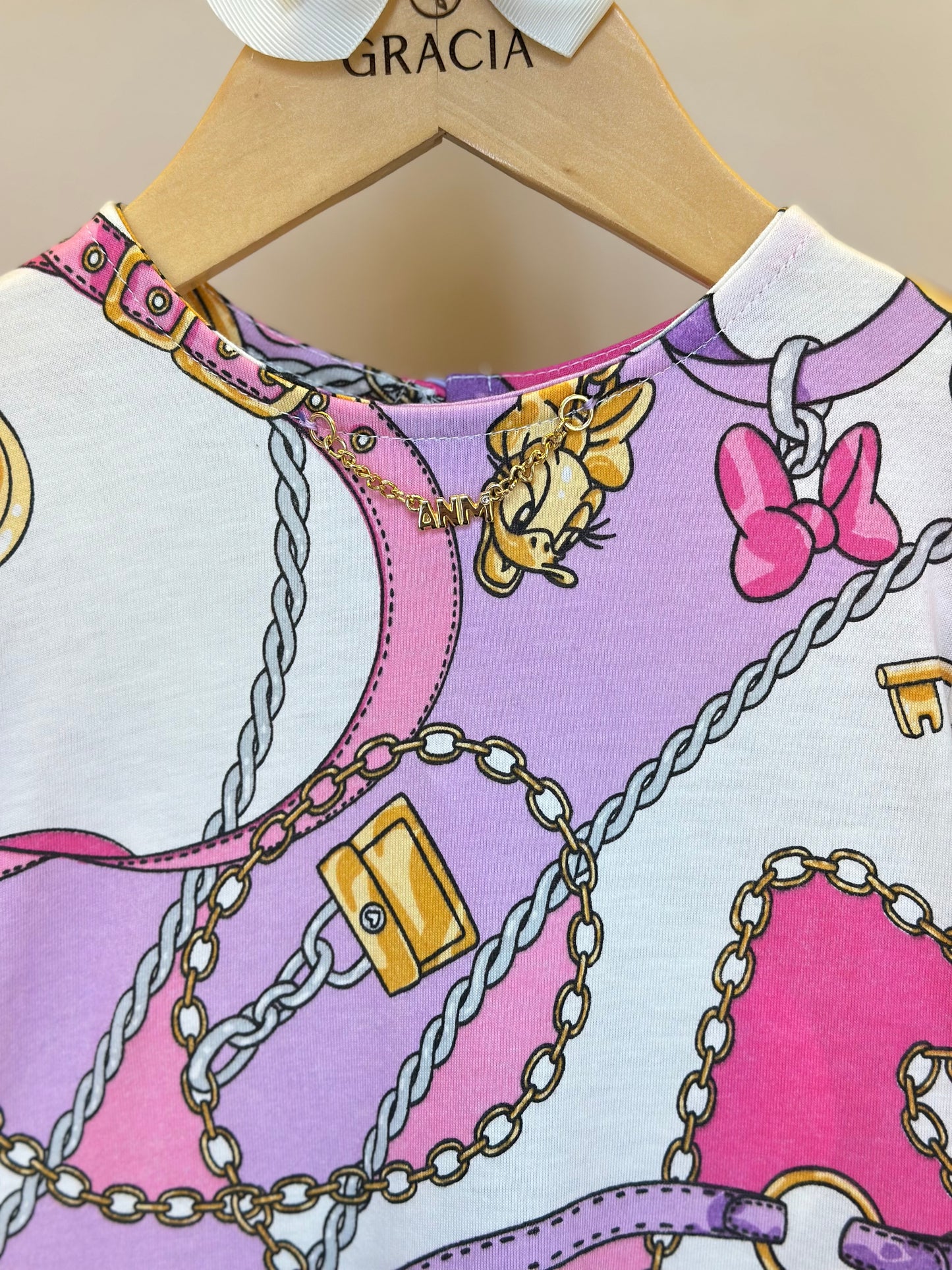 Vestido Infantil Memórias Disney - Animê