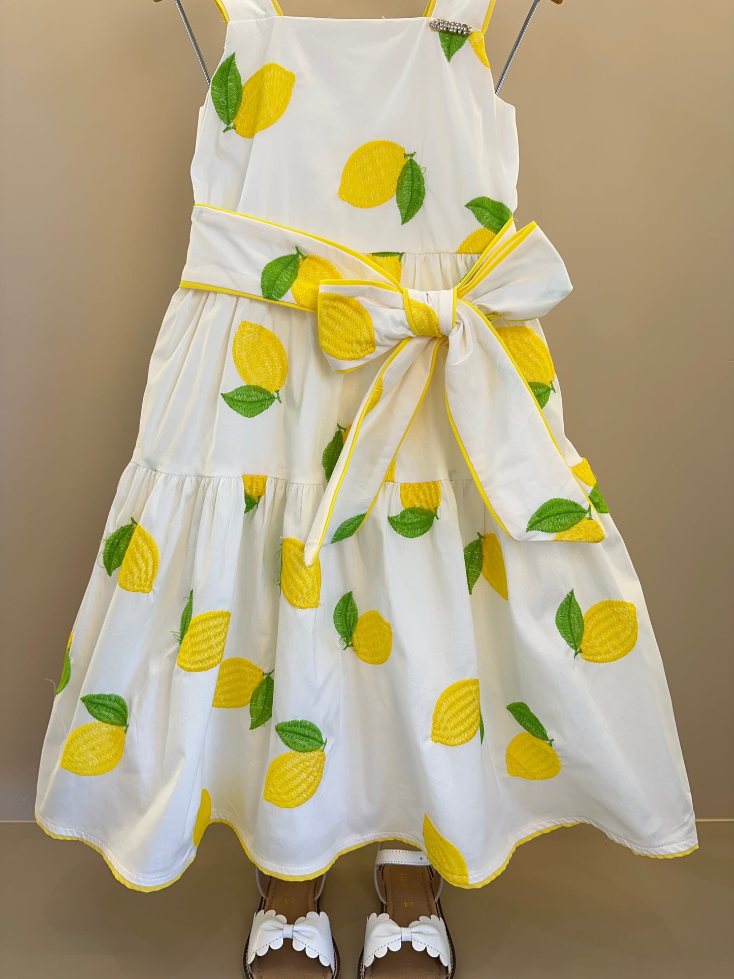 Vestido Infantil Limão Soleil - Animê