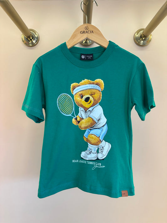 Camiseta Infantil Urso Tenista - Youccie