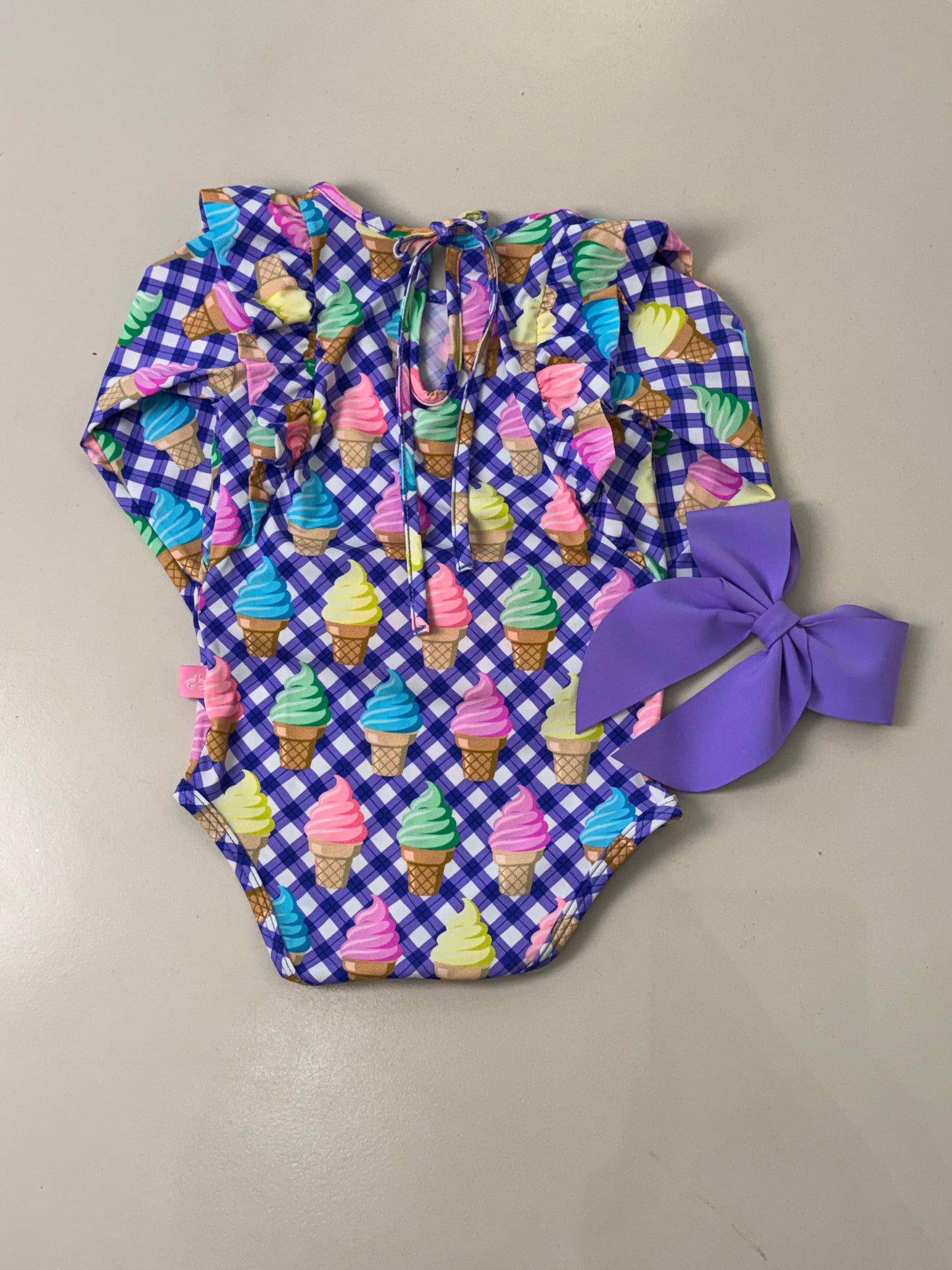 Body Bebê Jaque Ice Cream - Siri Kids