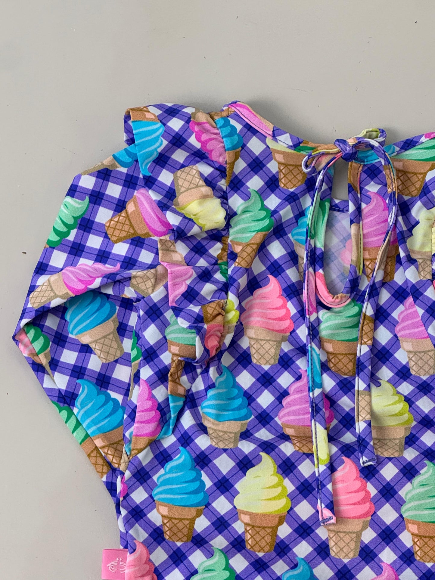 Body Bebê Jaque Ice Cream - Siri Kids