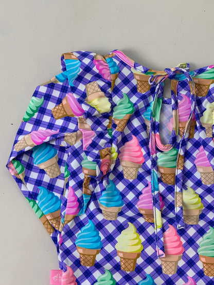 Body Bebê Jaque Ice Cream - Siri Kids