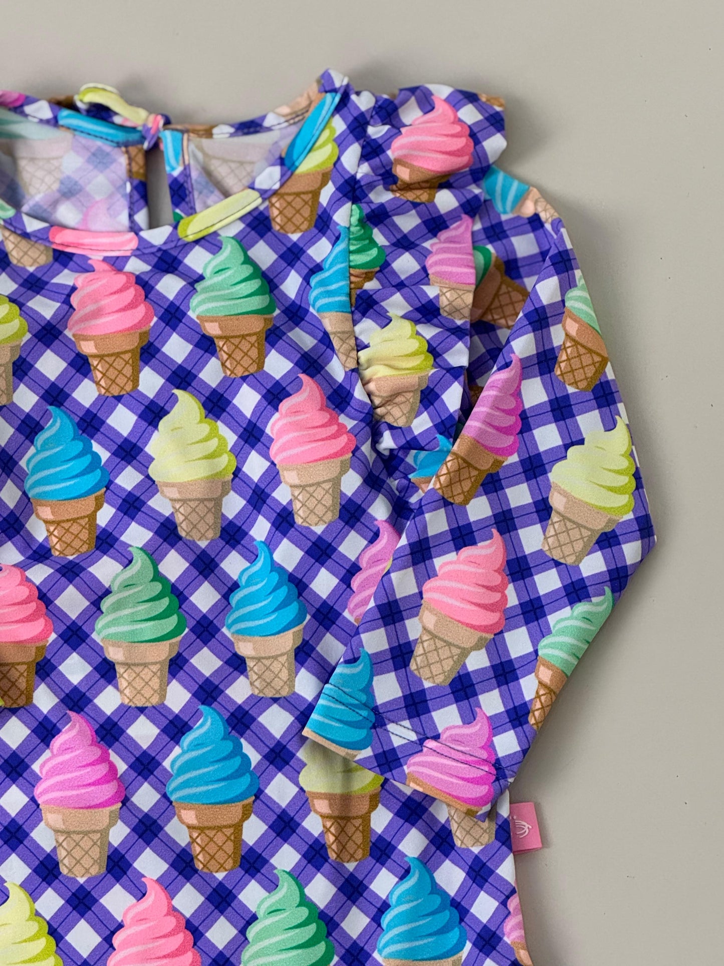 Body Bebê Jaque Ice Cream - Siri Kids