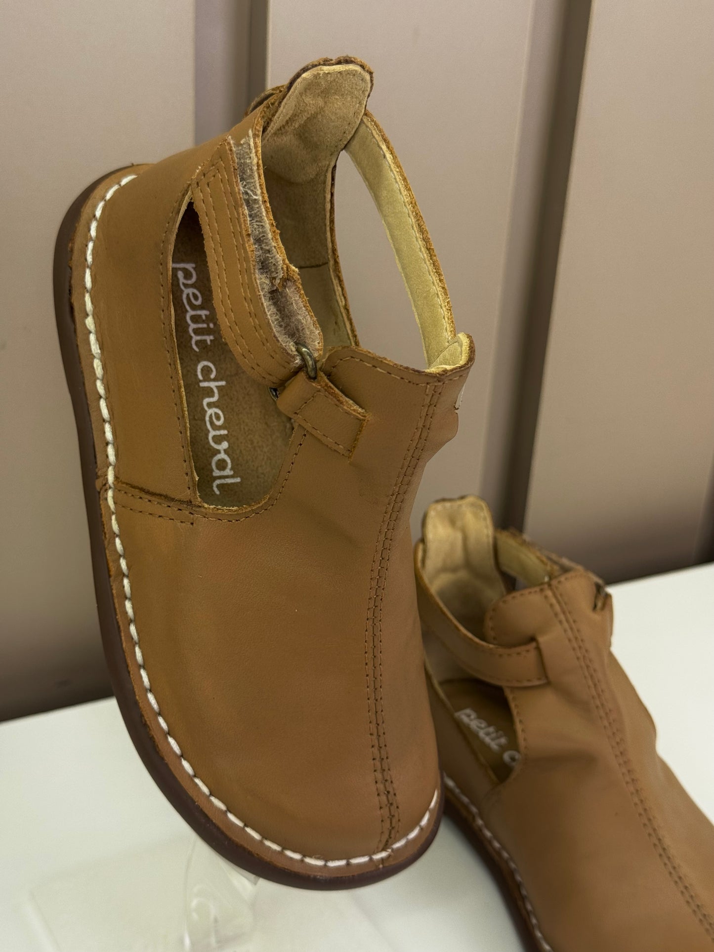Bota Infantil Meia-Lua Caramelo - Petit Cheval