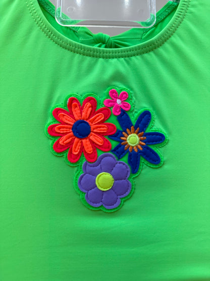 Biquíni Infantil Cropped Magali Est. Jardim - Siri Kids