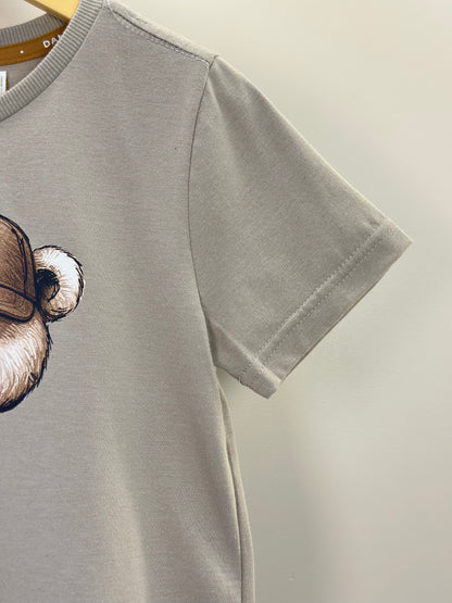 Camiseta Infantil Algodão Teddy Boné Fendi - Dame