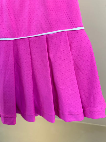 Conjunto Infantil Top Sara Six e Saia Fernanda Dry Badminton - Siri Sport