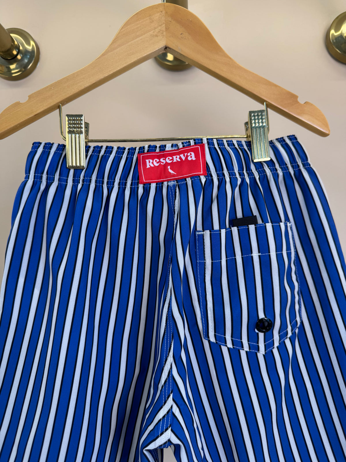 Shorts Infantil Praia Listra Bold Royal - Reserva Mini