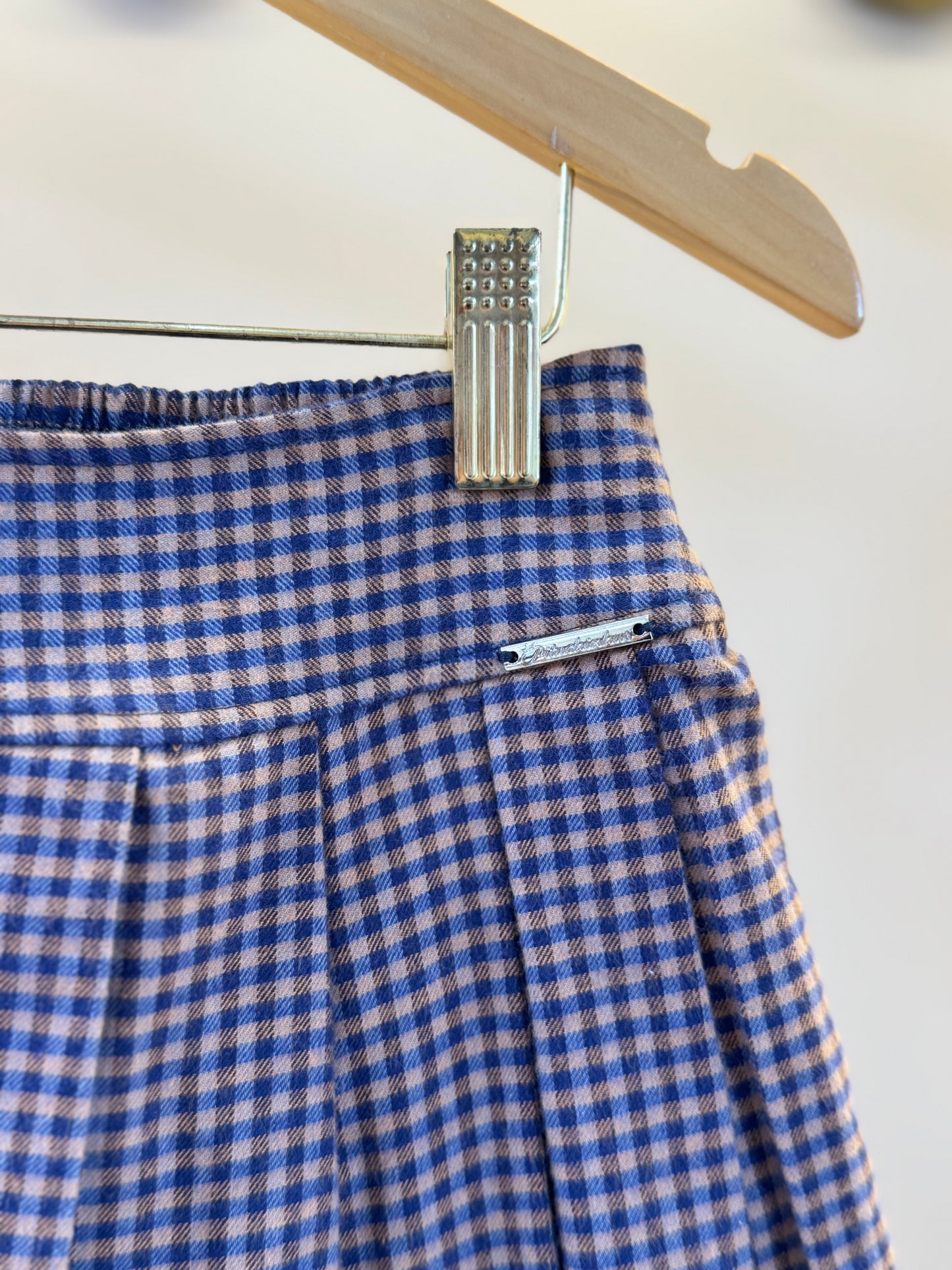 Saias-shorts Infantil Xadrez Pregas - Pituchinhus