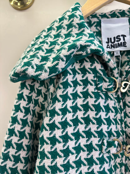 Casaco Infantil de Tweed Xadrez - Animê