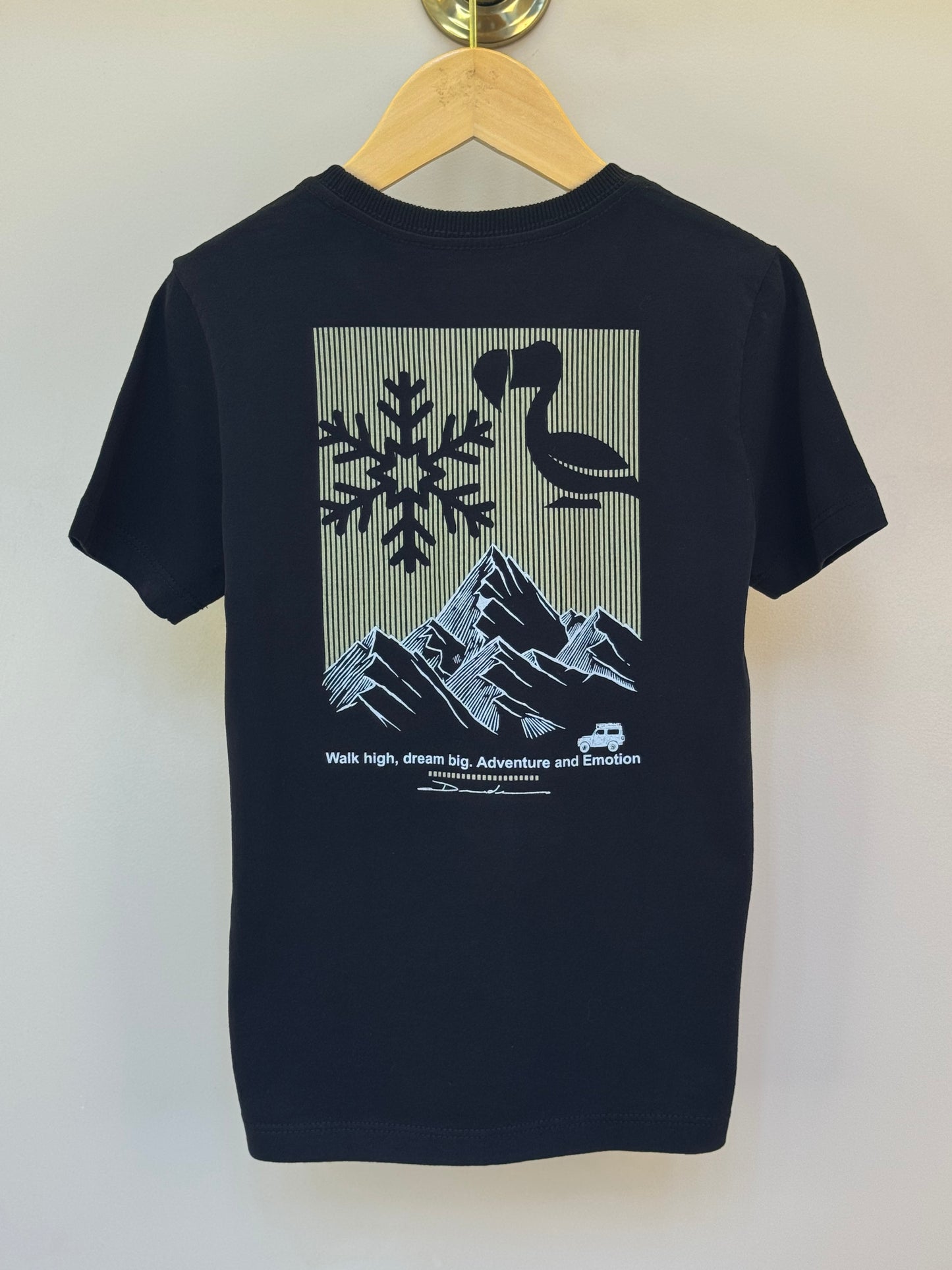 Camiseta Infantil Algodão Walk High - Dudes