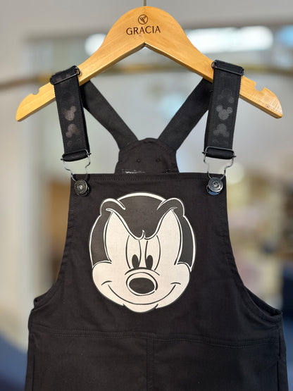 Conjunto Infantil Jardineira e T-Shirt Mickey Emoções - Youccie