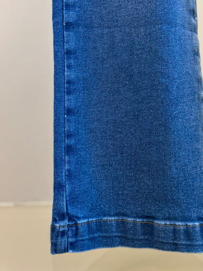 Calça Jeans Infantil Conceito Bolsos Bordados - Animê