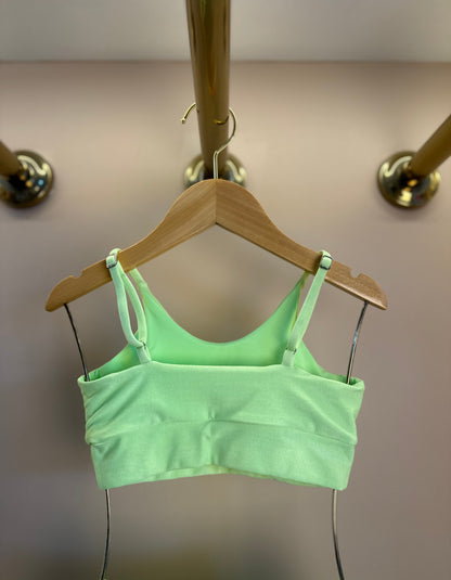 Conjunto Infantil Trio Top Sara, Blusa Julia e Saia Flávia Chloe Patinação Verde - Siri Sport