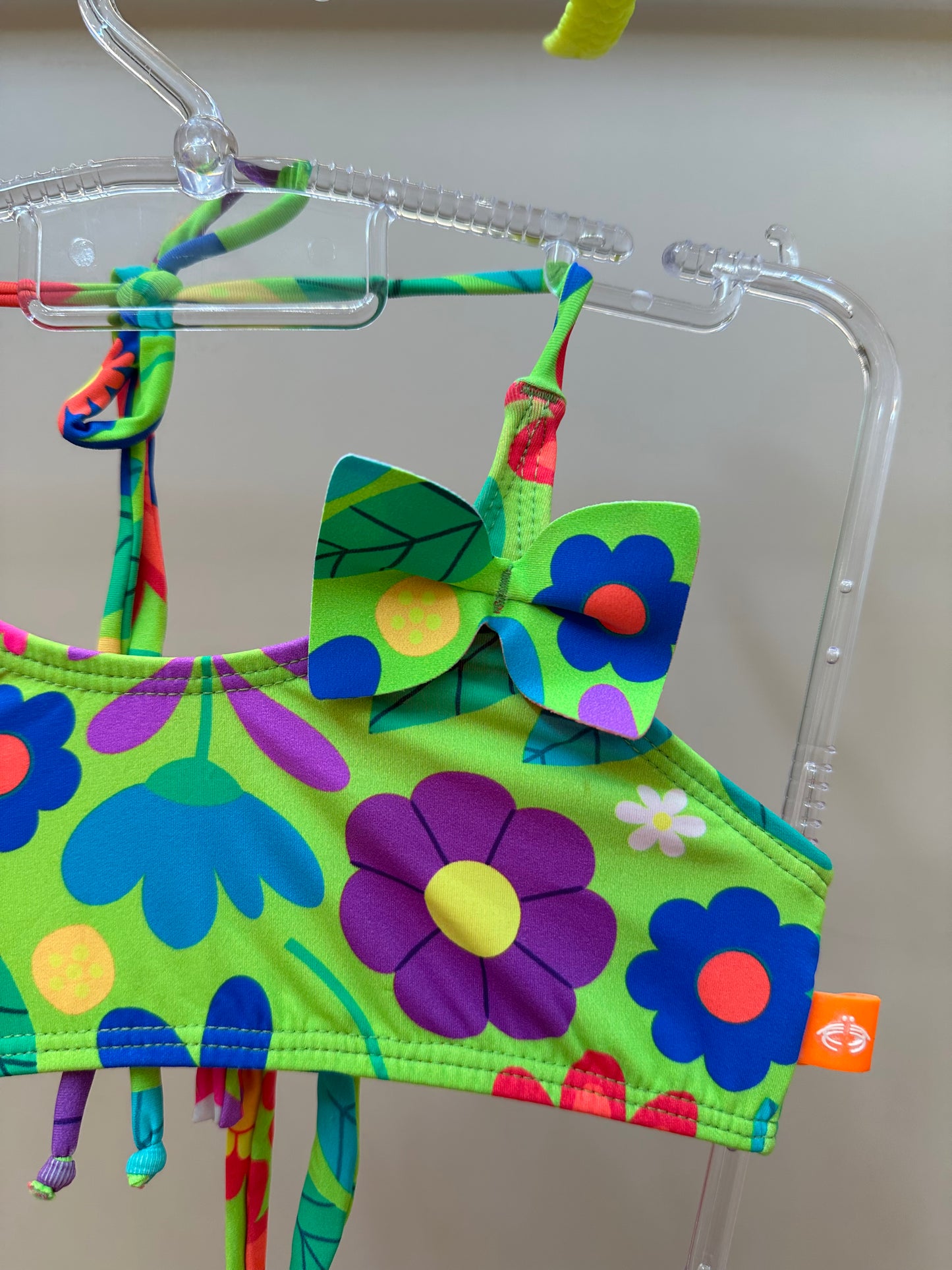 Biquíni Infantil Faixinha Amora Est. Jardim - Siri Kids