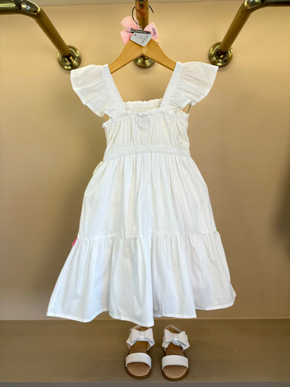 Vestido Infantil Algodão Maçãzinhas - Momi