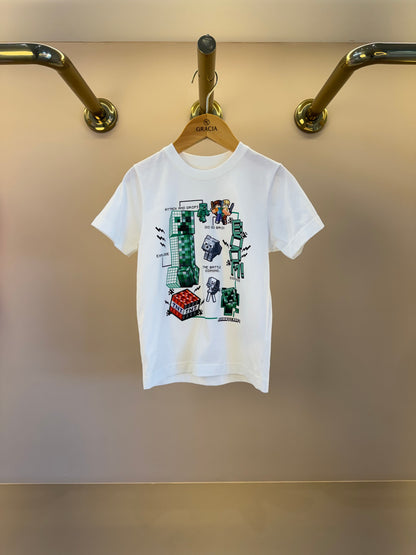 Camiseta Infantil Robô Craft - Little Johnny