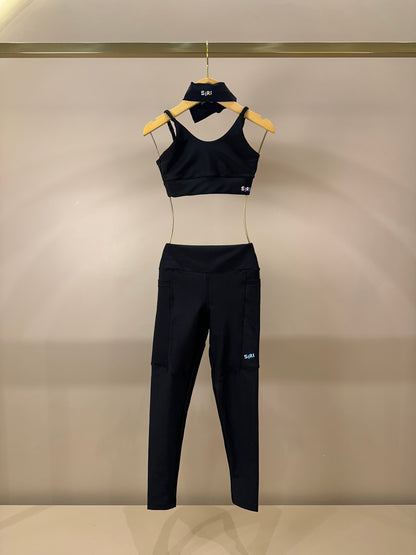 Conjunto Infantil Top Sara Maxxi e Legging Basic Maxxi Diversão - Siri Sport