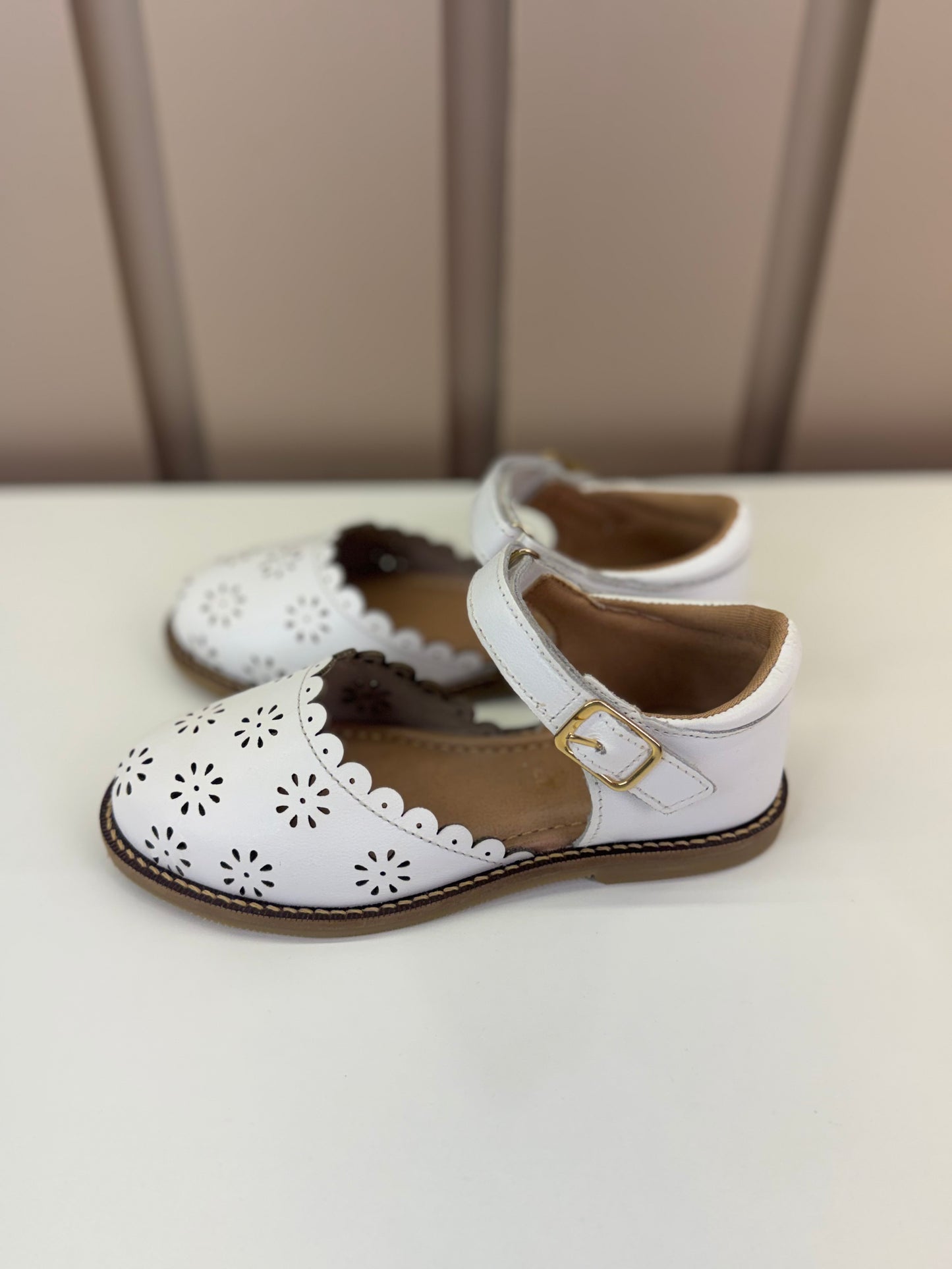 Sandália Infantil Crystall Branco - Gracia