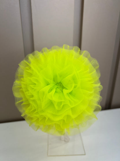 Arquinho Infantil Maxi Flor Tule - Pituchinhus