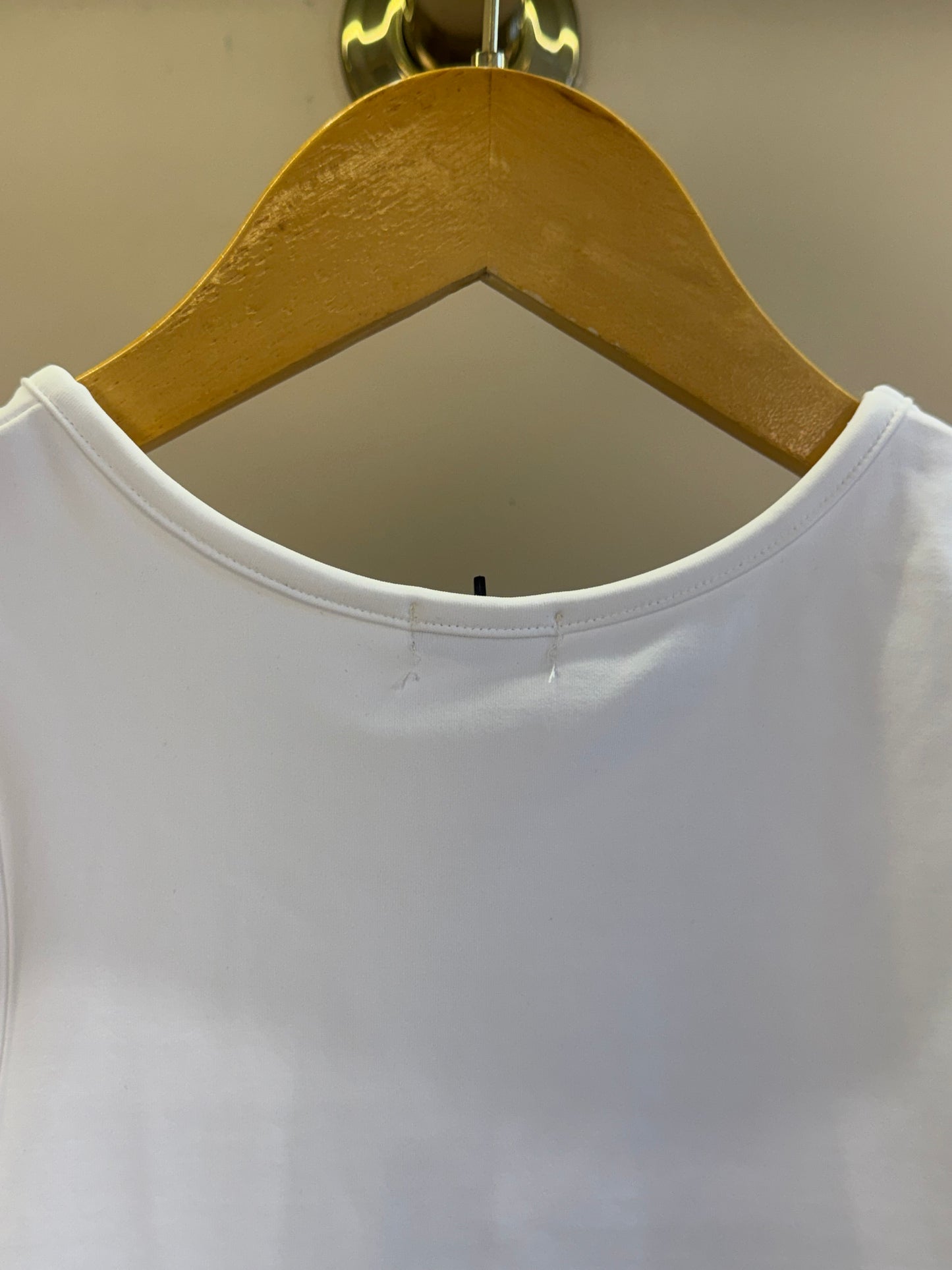 Conjunto Teen Blusa Regata e Short-Saia Off White - Vic Vick