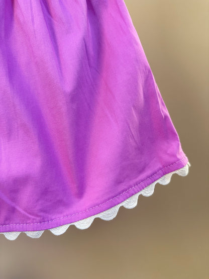 Conjunto Infantil La Dolce Vita e Saia Cós de Elástico Franzido - Momi
