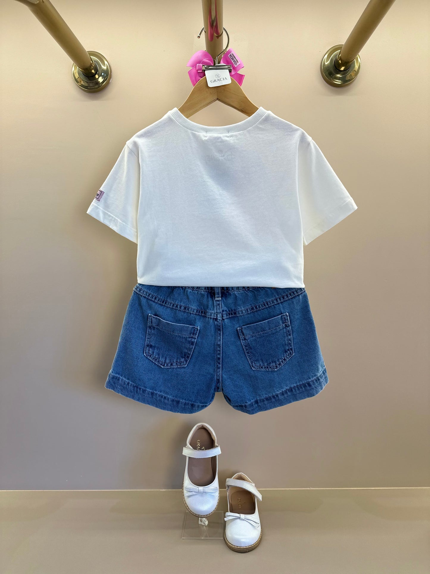Blusa Infantil Ursinho Pooh Pérola - Momi Mini