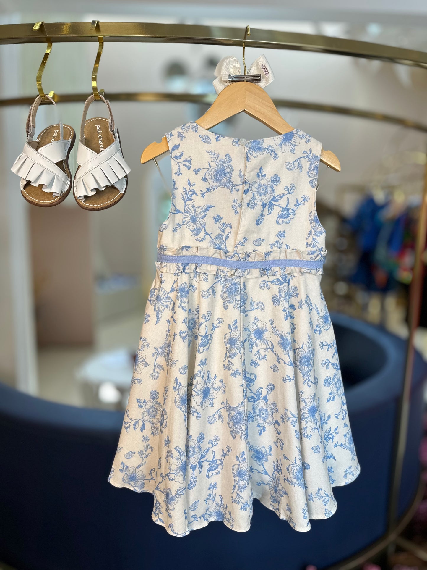 Vestido Infantil Du Jour Azul - Charpey