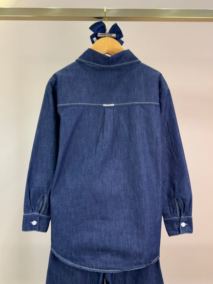 Conjunto Infantil Camisa e Calça Jeans & Cristais - Pituchinhus