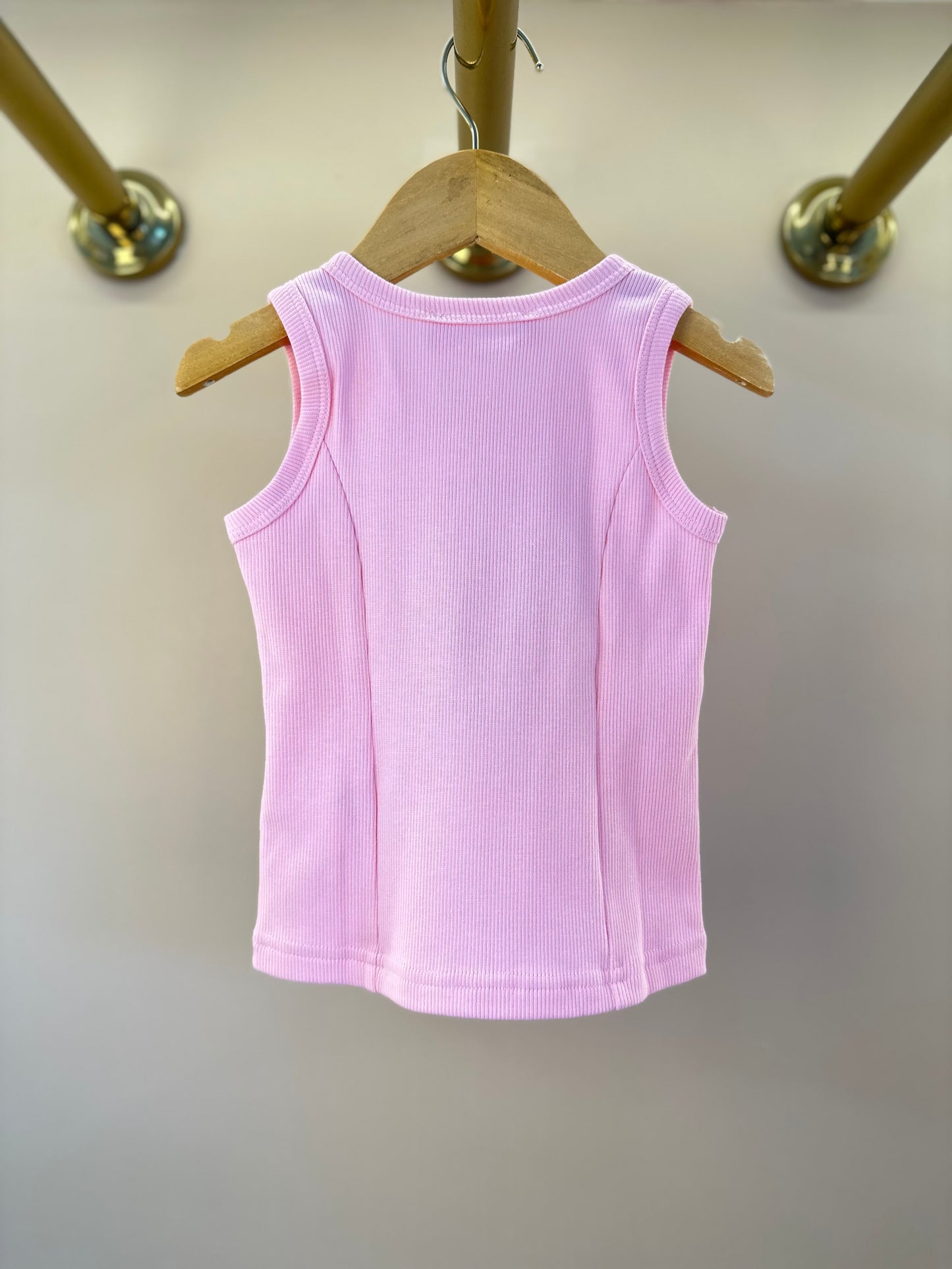 Regata Infantil Patche Coração Barbie Rosa Romântico - Pituchinhus