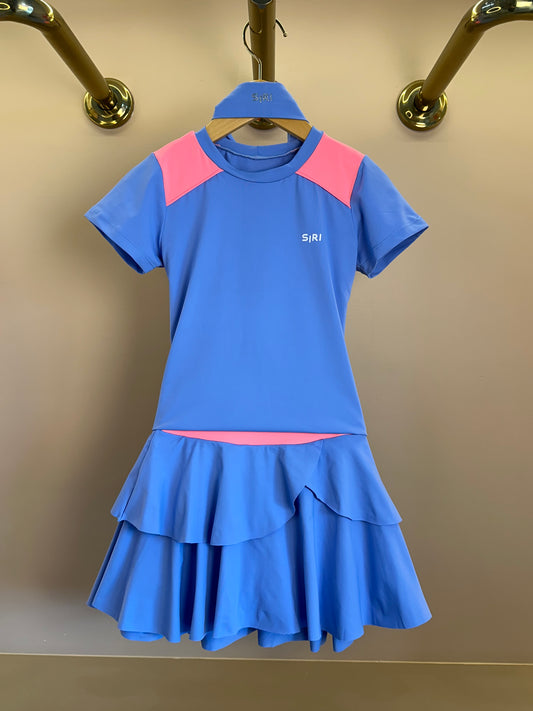 Conjunto Infantil Blusa Laila Chloe e Saia Laila Chloe Dança - Siri Sport