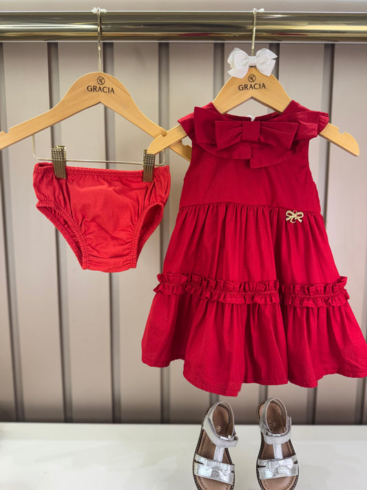 Vestido Bebê Algodão com Calcinha - Charpey