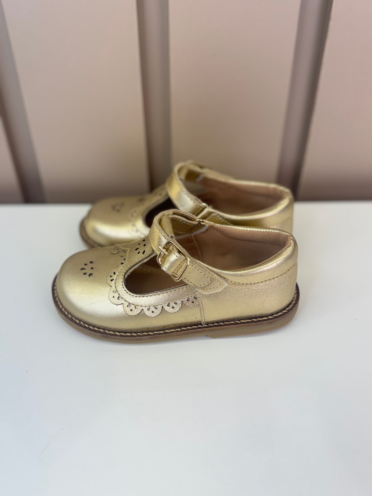 Sapato Infantil Serena Dourado - Gracia