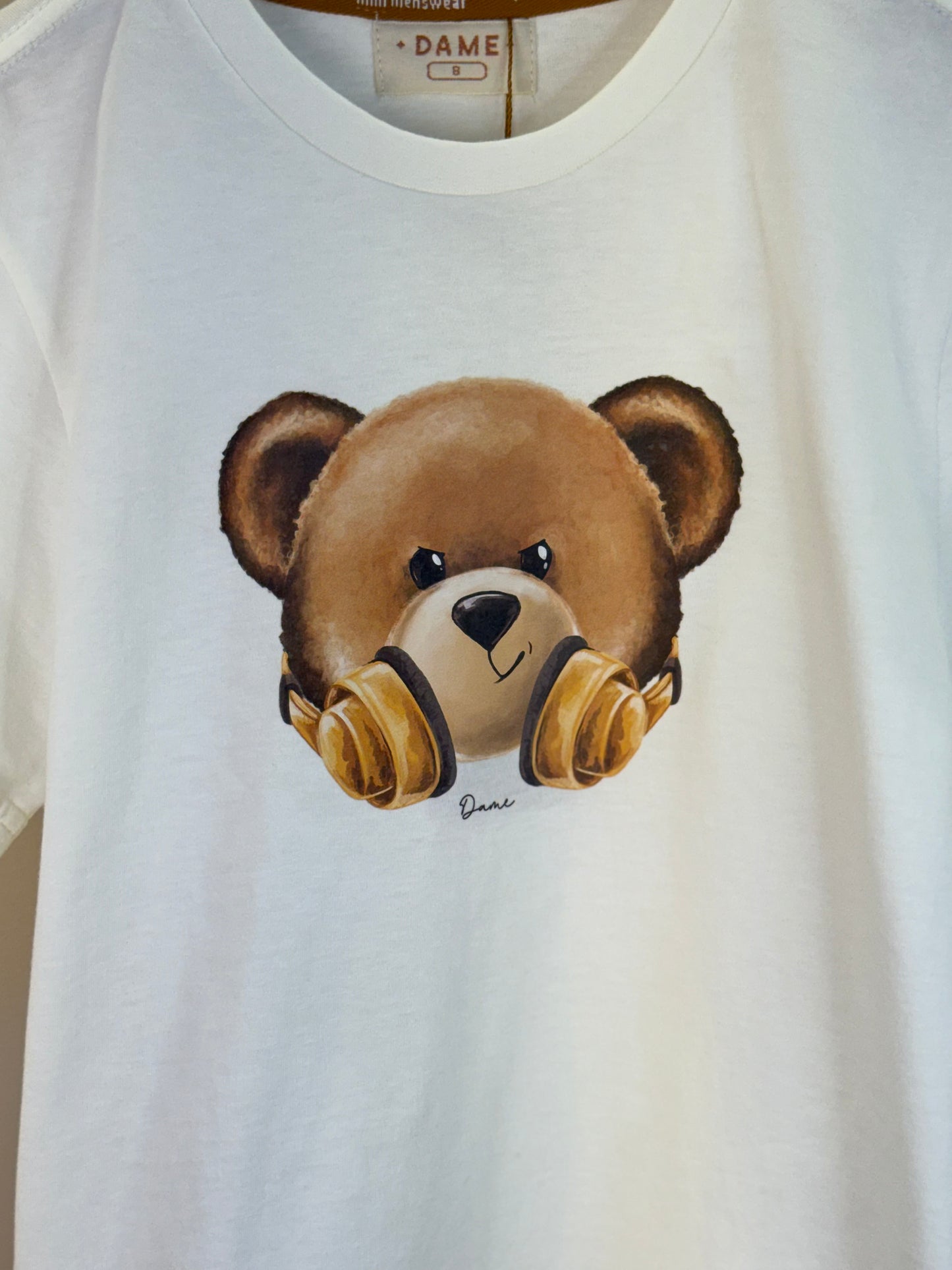 Camiseta Infantil Teddy Fone Off - Dame
