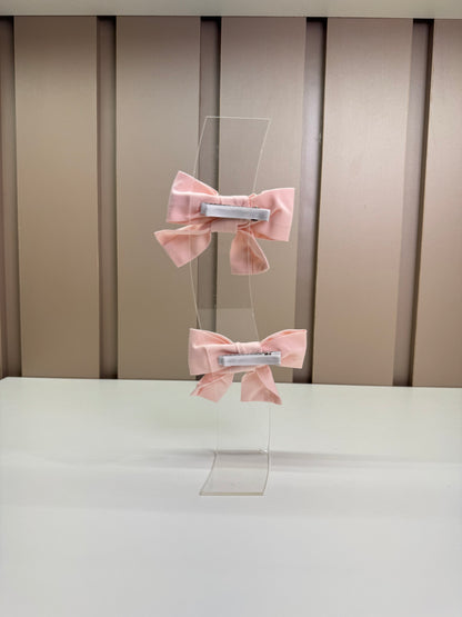 Presilha Infantil Laços Bordados Com Cristais - Pituchinhus