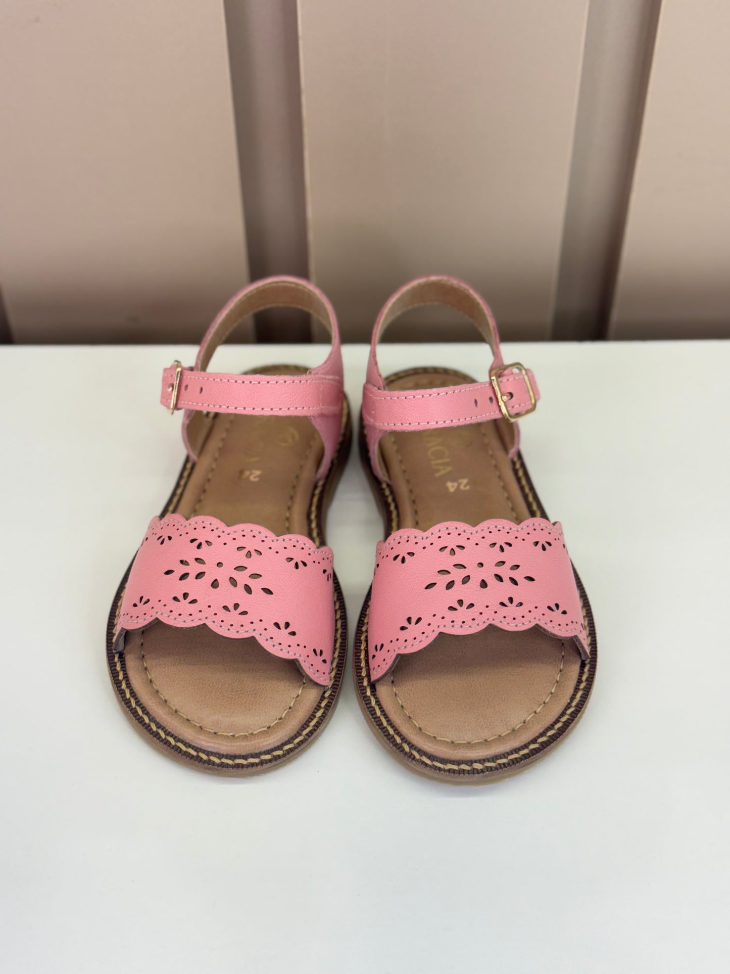 Sandália Infantil Zoe Rosa - Gracia