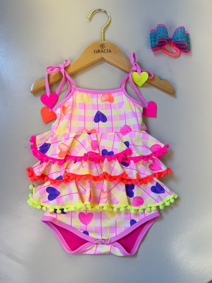 Maiô Bebê Zoe Lamore - Siri Kids