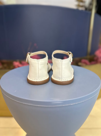 Sapato Infantil Patinete Branco - Petit Cheval