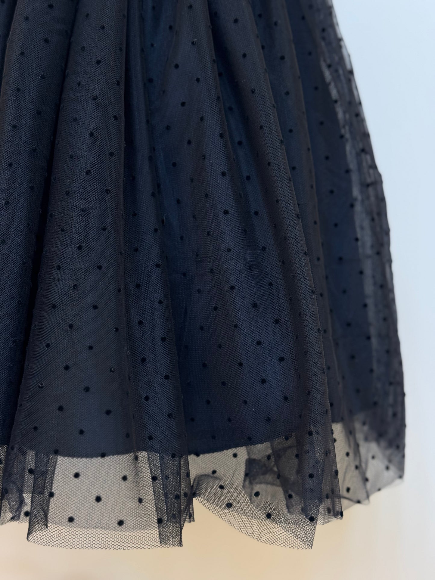 Vestido Infantil Tule Preto - Petit Cherie