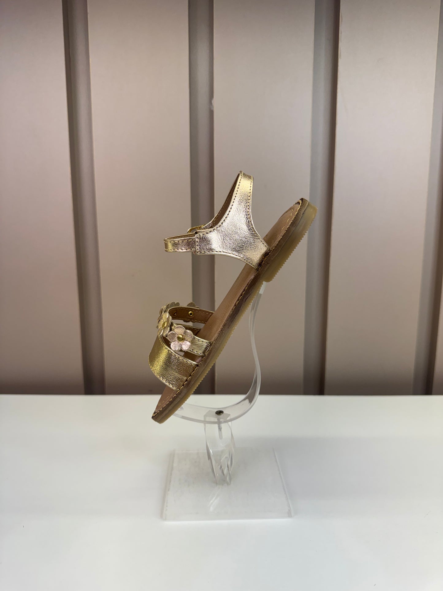 Sandália Infantil Luna Dourada - Gracia