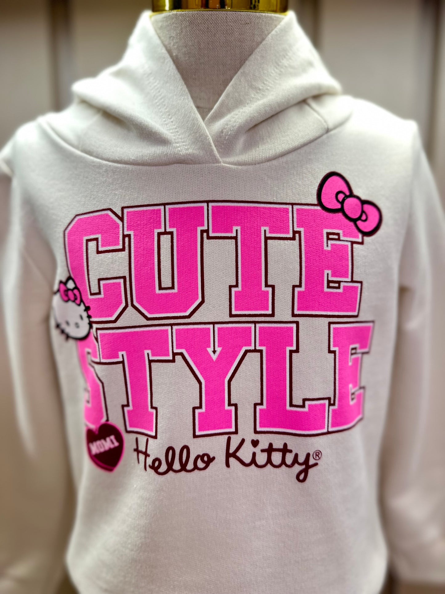 Conjunto Infantil Moletom Casaco Cute Style e Calça Hello Kitty - Momi