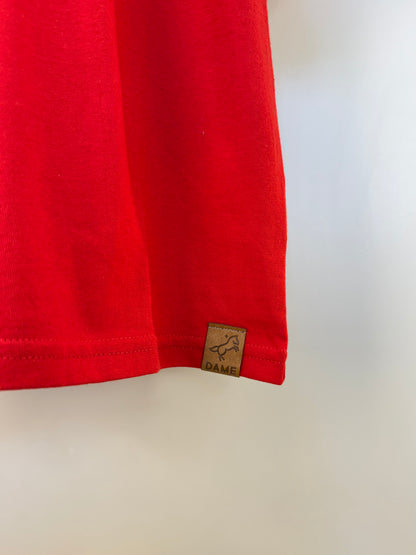 Camiseta Botões Vermelha - Dame