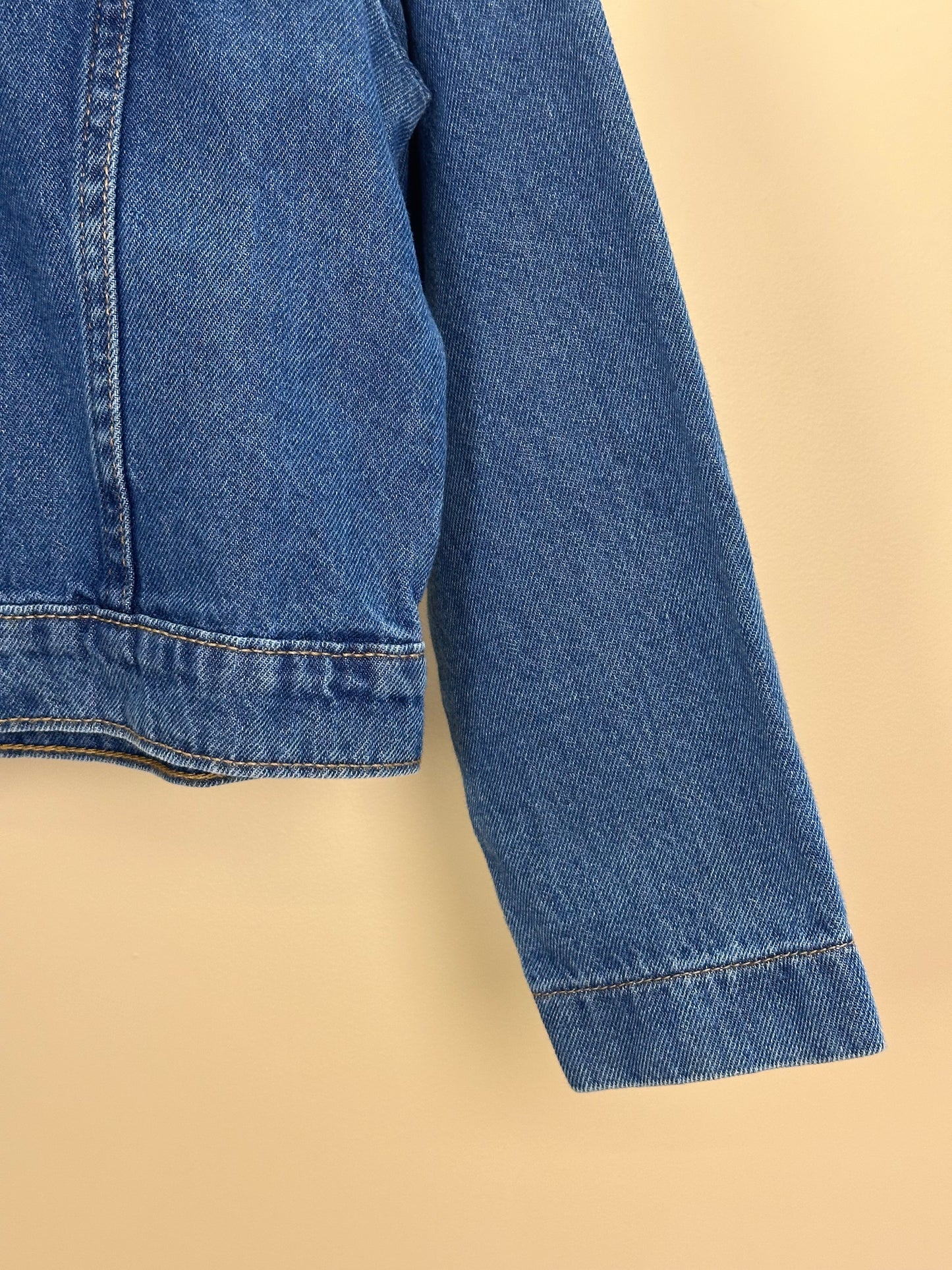 Jaqueta Infantil Jeans com Laços - Momi