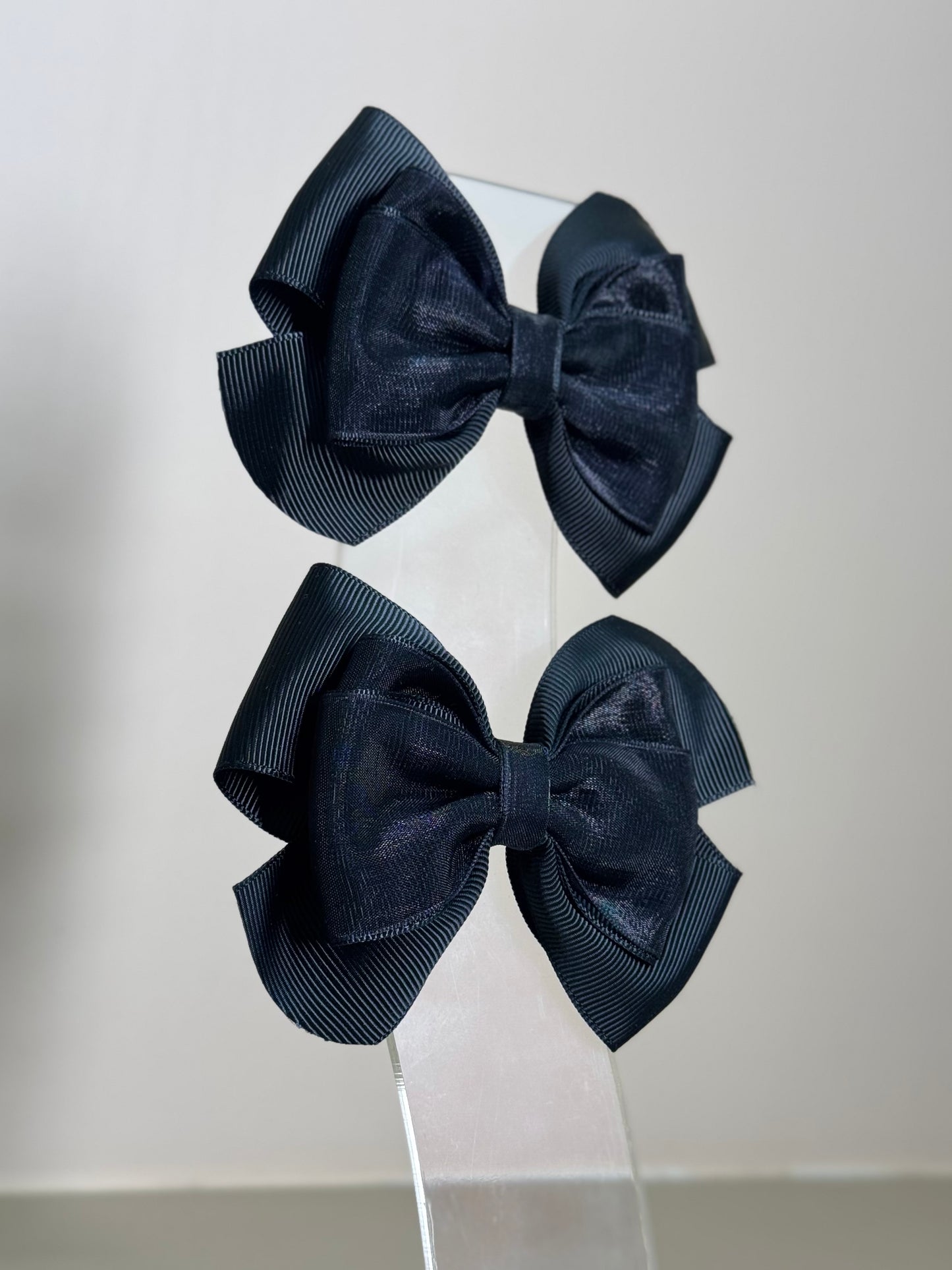 Laço Special Organza Liso Preto - Gracia