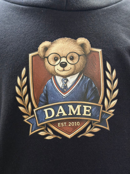 Conjunto Infantil Moletom Felpado Agasalho e Calça Teddy University Profundo - Dame