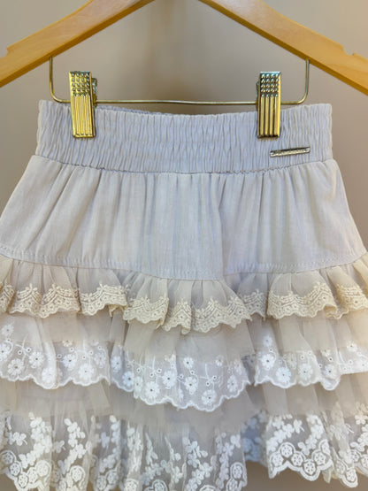 Saia-shorts Infantil Conceito Mix de Babados - Pituchinhus