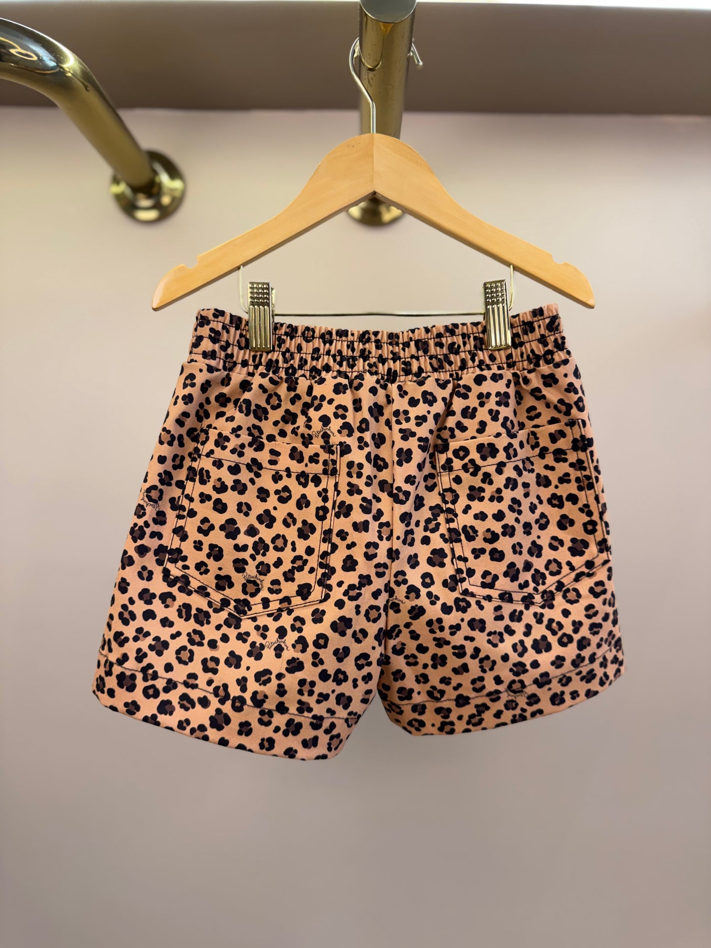 Saia-shorts Infantil Sarja Babadinho Oncinha - Pituchinhus