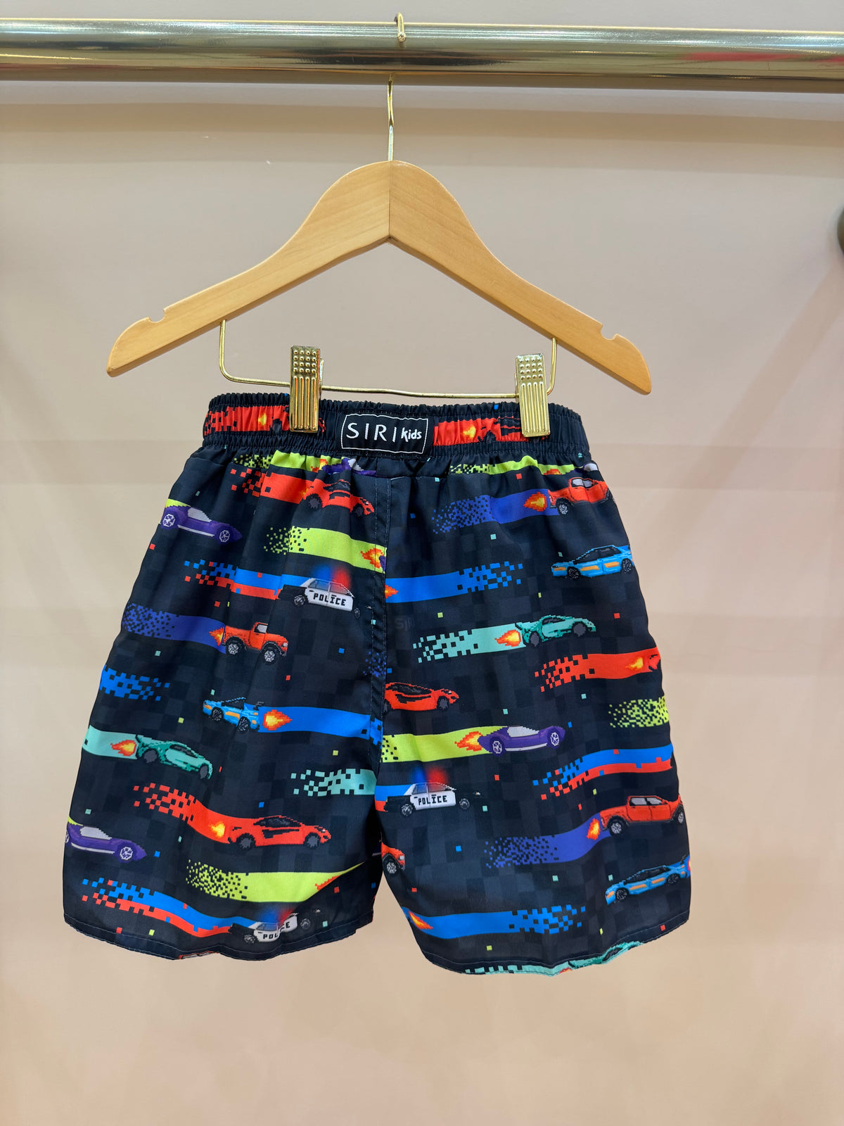 Shorts Infantil Bruno Est. Race - Siri Kids